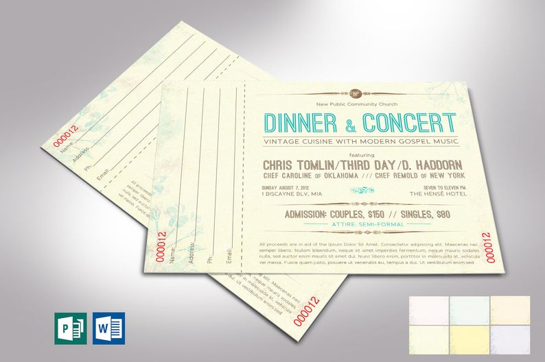  Vintage Dinner Concert