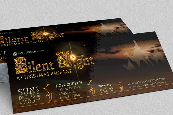 flyer Christmas Event Templates 