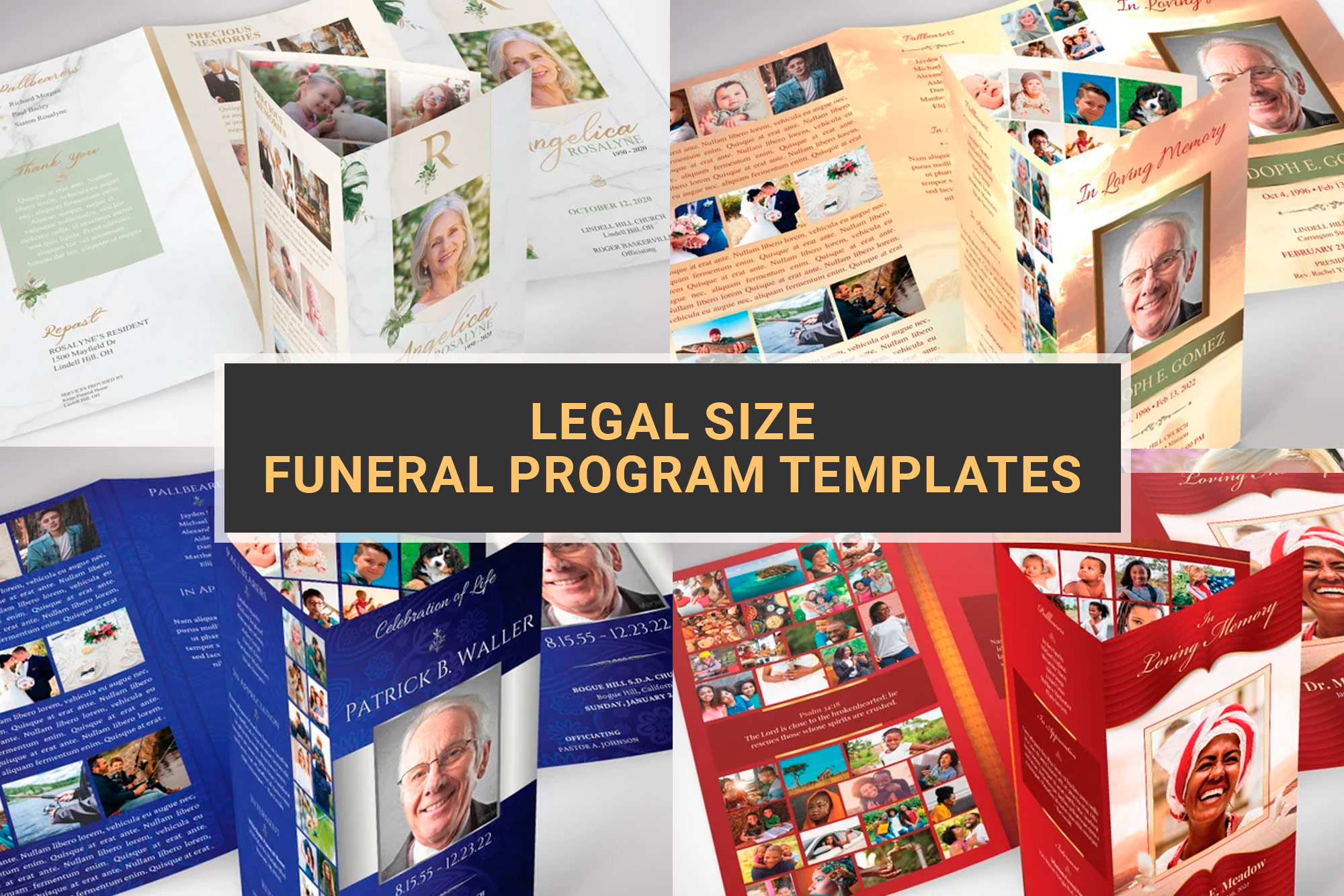 Legal Trifold Funeral