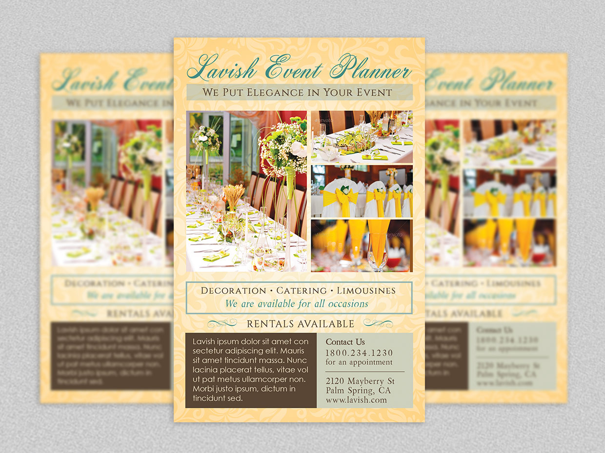 Event Planner Flyer Template